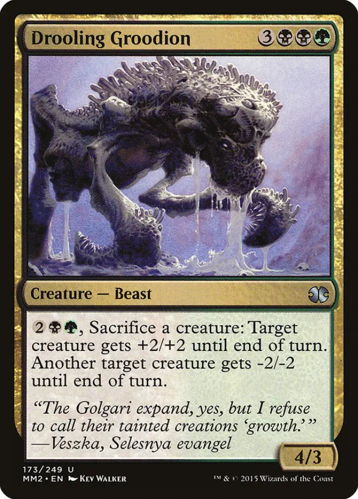 Drooling Groodion [Modern Masters 2015] - MTG Single