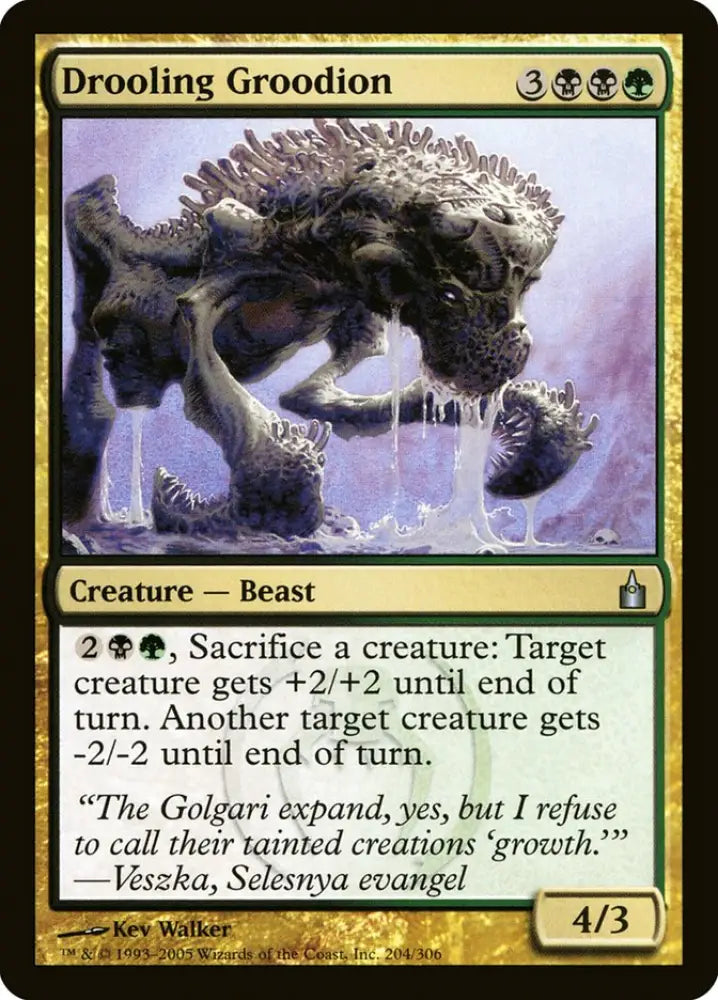 Drooling Groodion [Ravnica: City of Guilds] - MTG Single