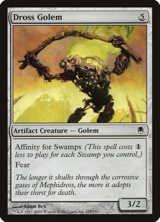Dross Golem [Darksteel] - MTG Single