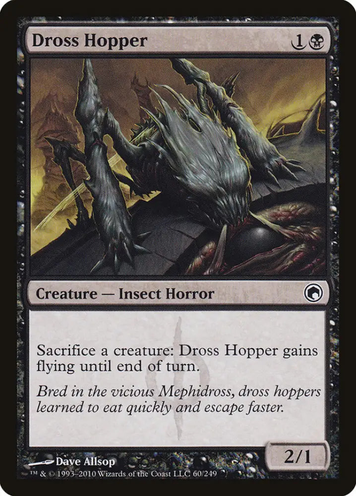 Dross Hopper [Scars of Mirrodin] - MTG Single