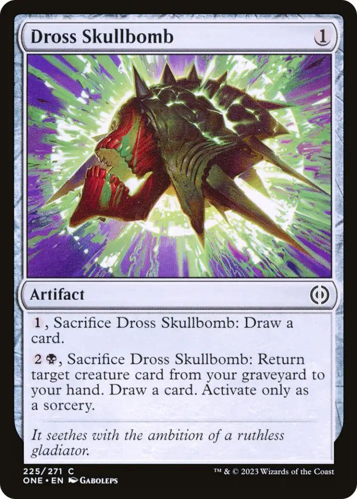 Dross Skullbomb [Phyrexia: All Will Be One] - MTG Single