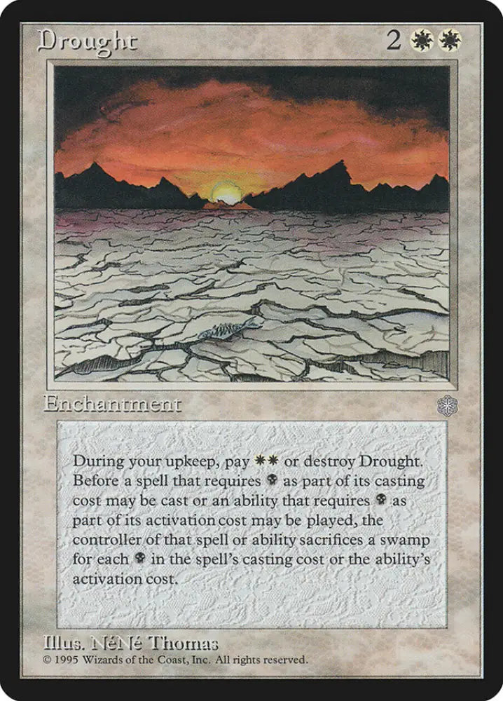 Drought [Ice Age] - MTG Single