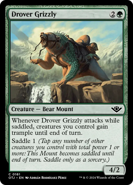 Drover Grizzly [Outlaws of Thunder Junction] - MTG Single