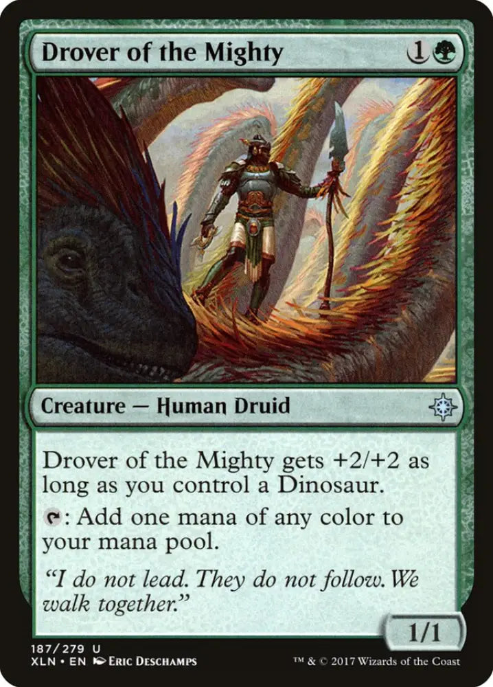 Drover of the Mighty [Ixalan] - MTG Single