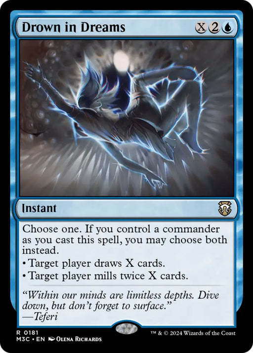 Drown in Dreams (Ripple Foil) [Modern Horizons 3 Commander] - MTG Single