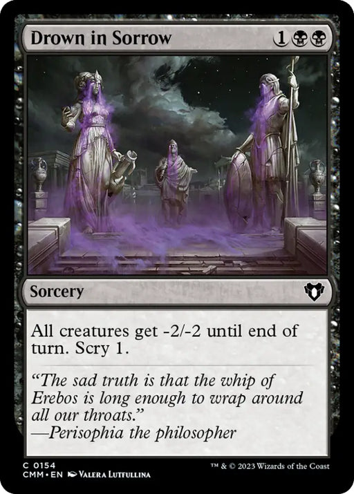 Drown in Sorrow [Commander Masters] - MTG Single