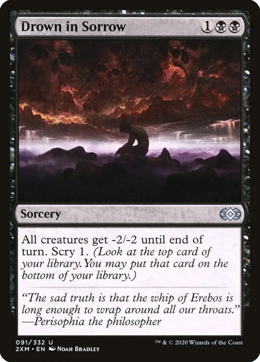 Drown in Sorrow [Double Masters] - MTG Single