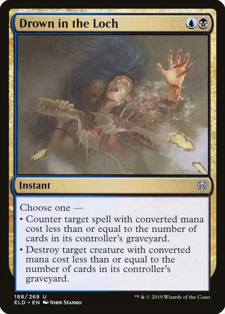 Drown in the Loch [Throne of Eldraine] - MTG Single
