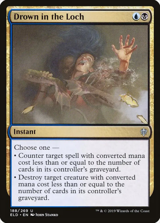 Drown in the Loch [Throne of Eldraine] - MTG Single