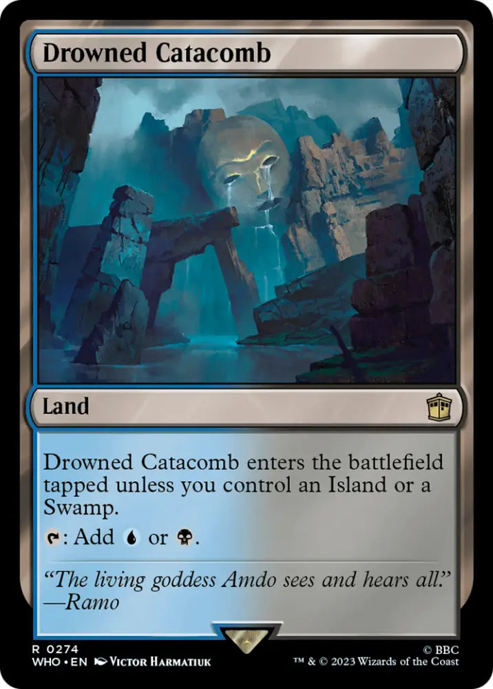 Drowned Catacomb [Doctor Who] - MTG Single