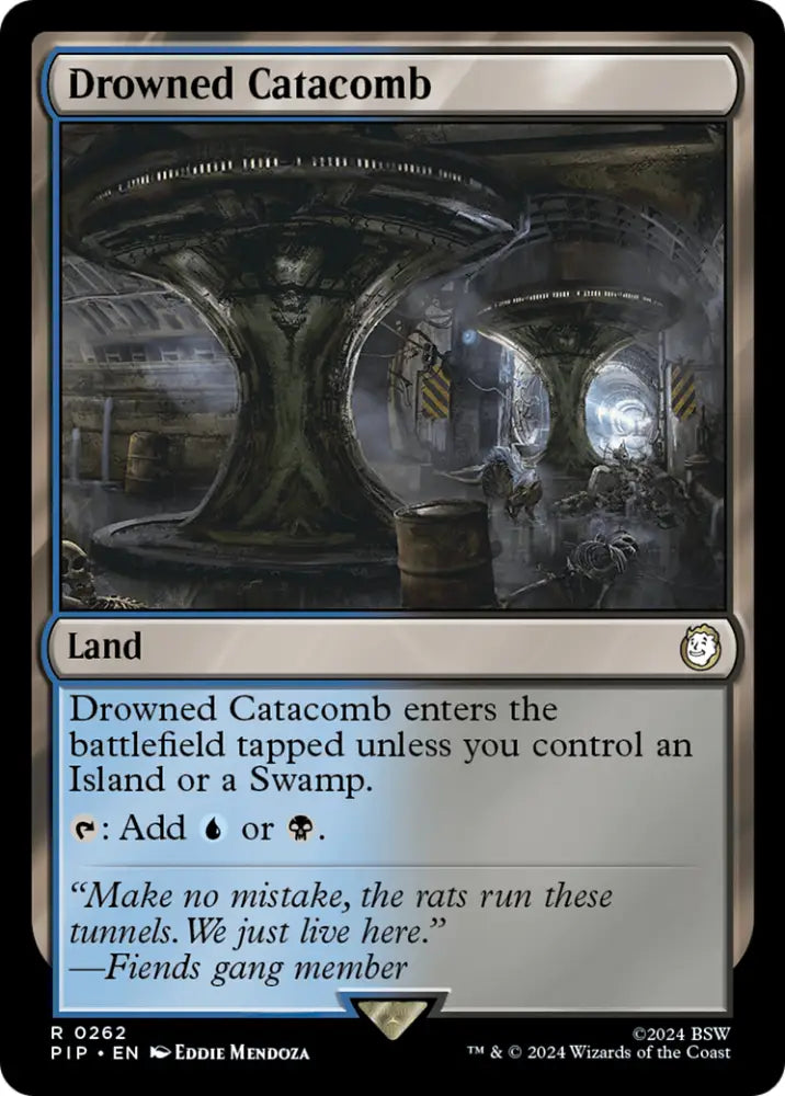 Drowned Catacomb [Fallout] - MTG Single