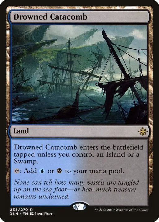 Drowned Catacomb [Ixalan] - MTG Single