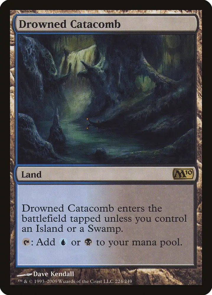 Drowned Catacomb [Magic 2010] - MTG Single
