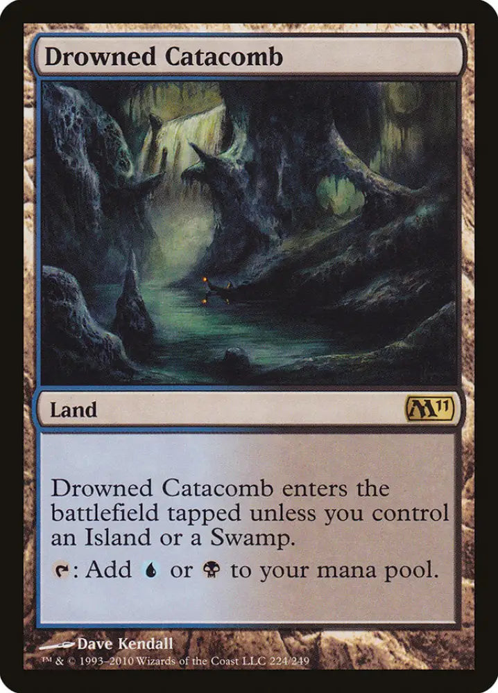 Drowned Catacomb [Magic 2011] - MTG Single