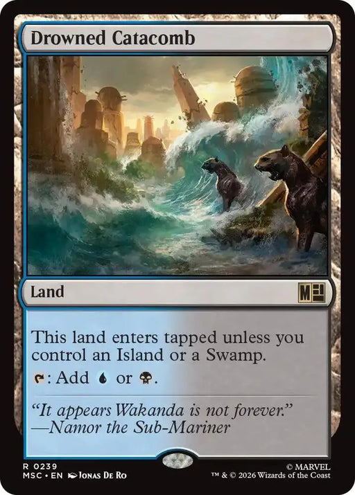 Drowned Catacomb (Surge Foil) (239) [Marvel Super Heroes Commander]