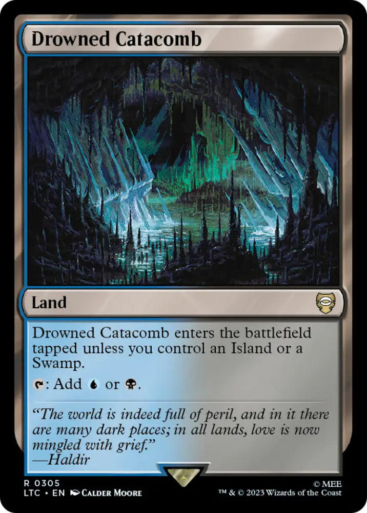 Drowned Catacomb [The Lord of the Rings: Tales of Middle-Earth Commander] - MTG Single