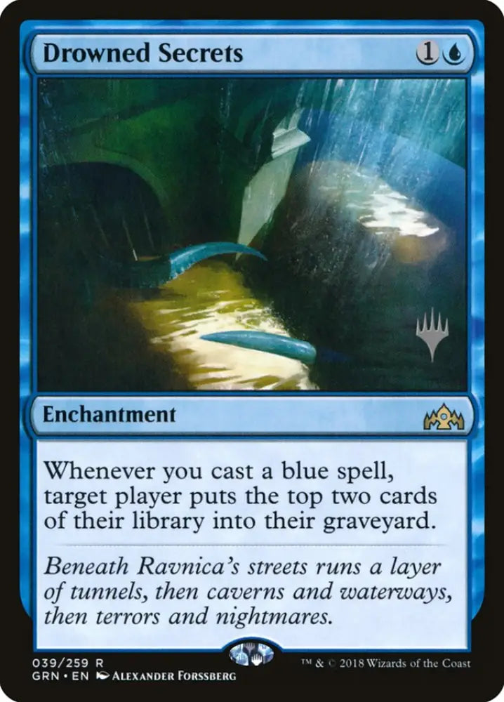Drowned Secrets (Promo Pack) [Guilds of Ravnica Promos] - MTG Single