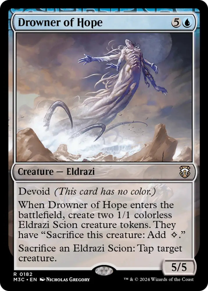 Drowner of Hope [Modern Horizons 3 Commander] - MTG Single