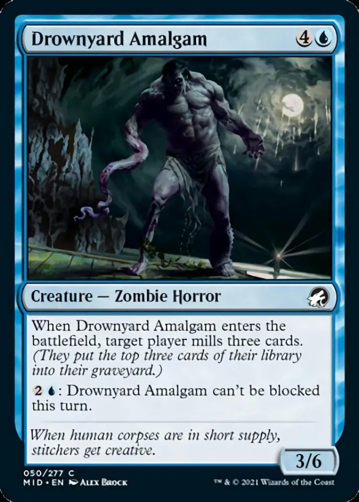 Drownyard Amalgam [Innistrad: Midnight Hunt] - MTG Single