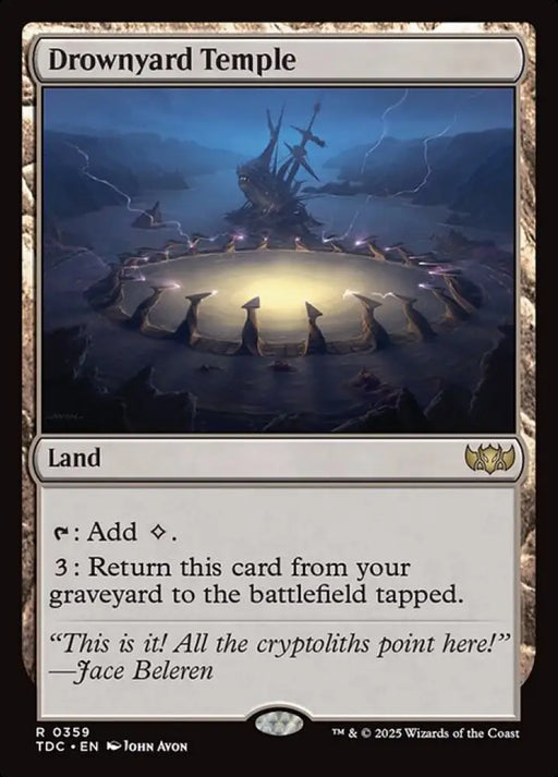 Drownyard Temple (359) [Tarkir: Dragonstorm Commander]