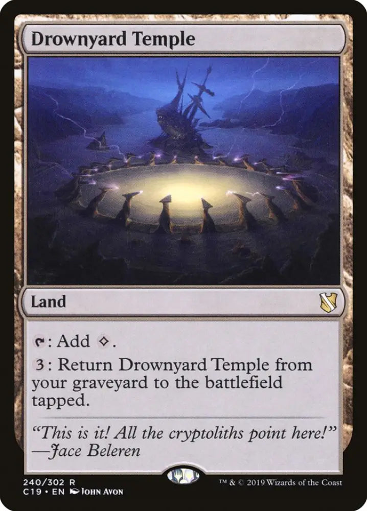 Drownyard Temple [Commander 2019] - MTG Single
