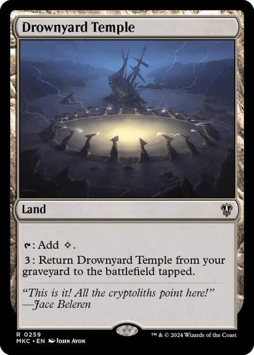 Drownyard Temple [Murders at Karlov Manor Commander] - MTG Single