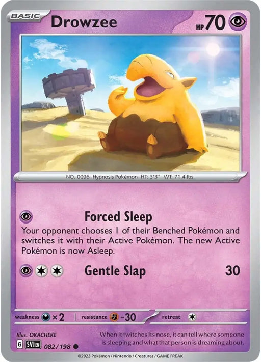 Drowzee (082/198) [Scarlet & Violet: Base Set] - Pokemon Single