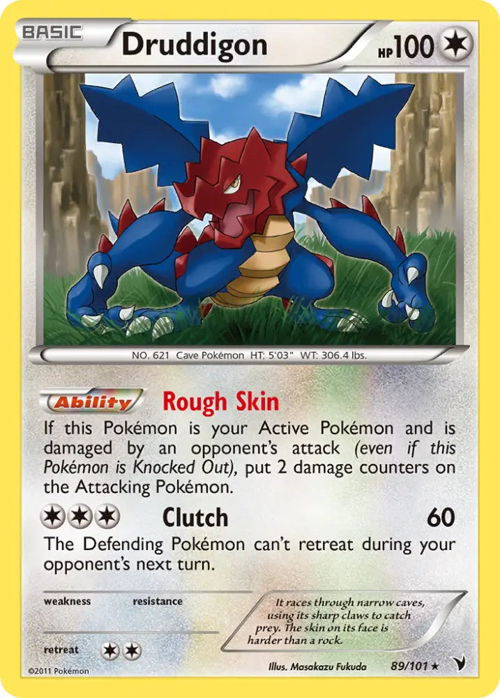Druddigon (89/101) [Black & White: Noble Victories] - Pokemon Single