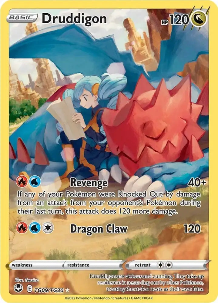 Druddigon (TG09/TG30) [Sword & Shield: Silver Tempest] - Pokemon Single