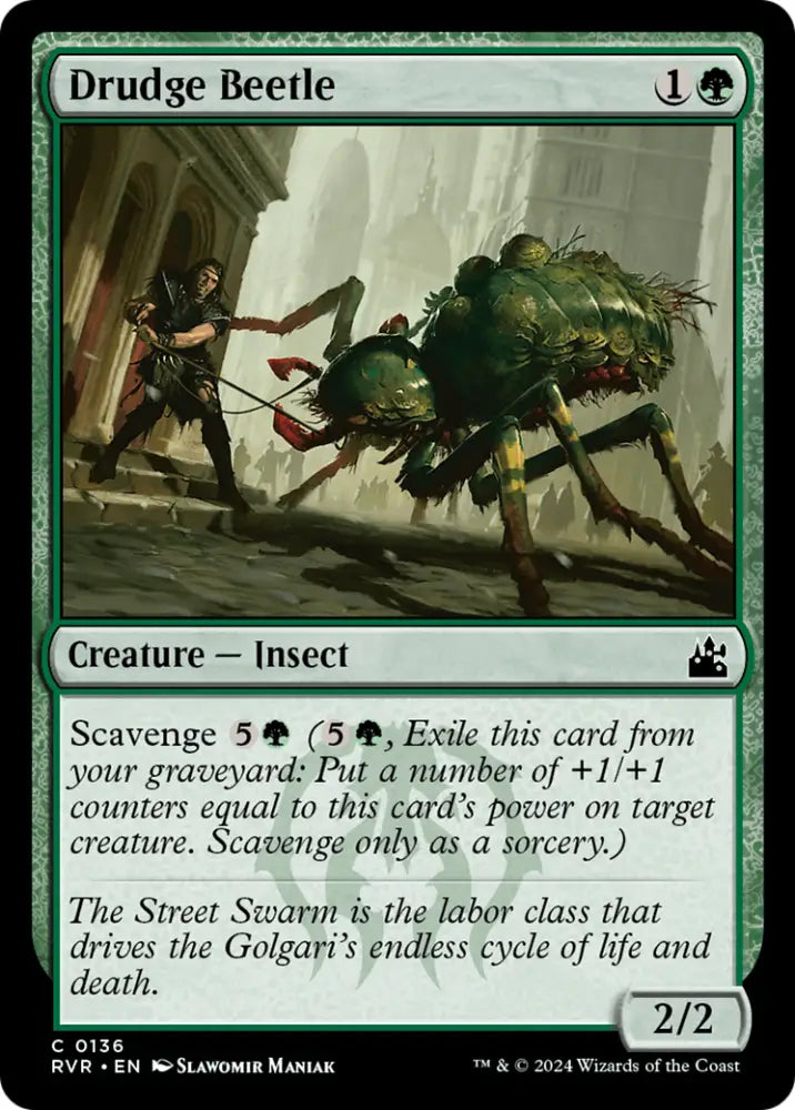 Drudge Beetle [Ravnica Remastered] - MTG Single