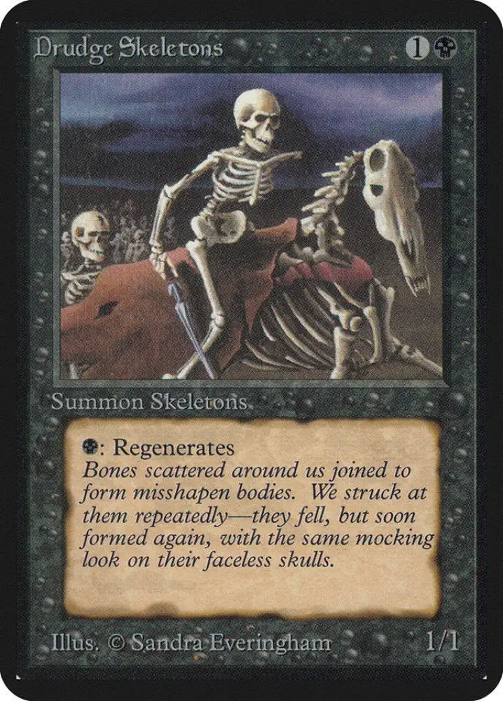 Drudge Skeletons [Alpha Edition] - MTG Single