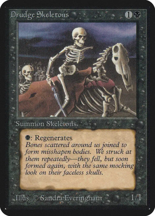 Drudge Skeletons [Alpha Edition] - MTG Single