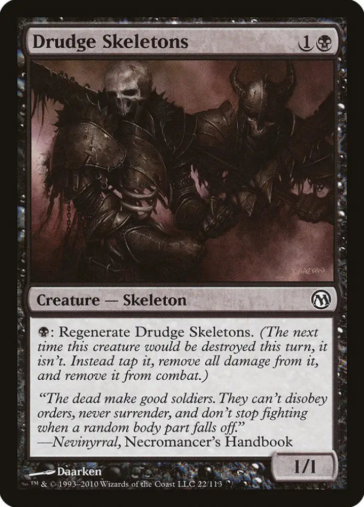 Drudge Skeletons [Duels of the Planeswalkers] - MTG Single