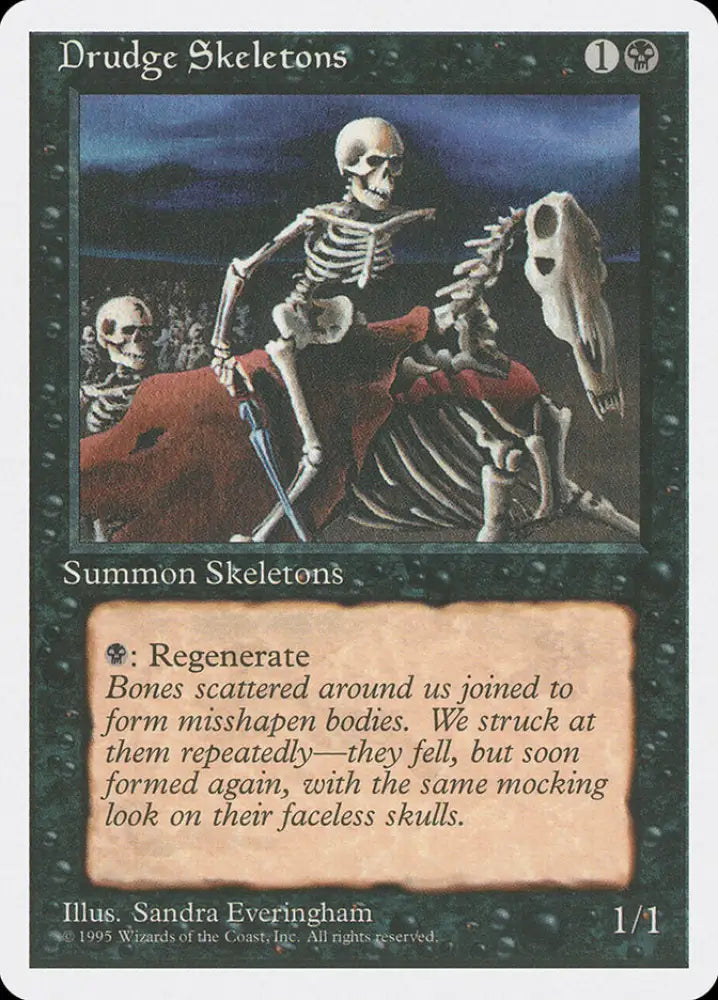 Drudge Skeletons [Fourth Edition] - MTG Single