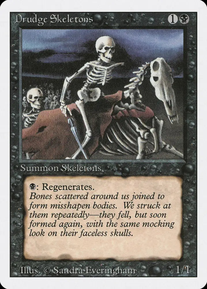 Drudge Skeletons [Revised Edition] - MTG Single