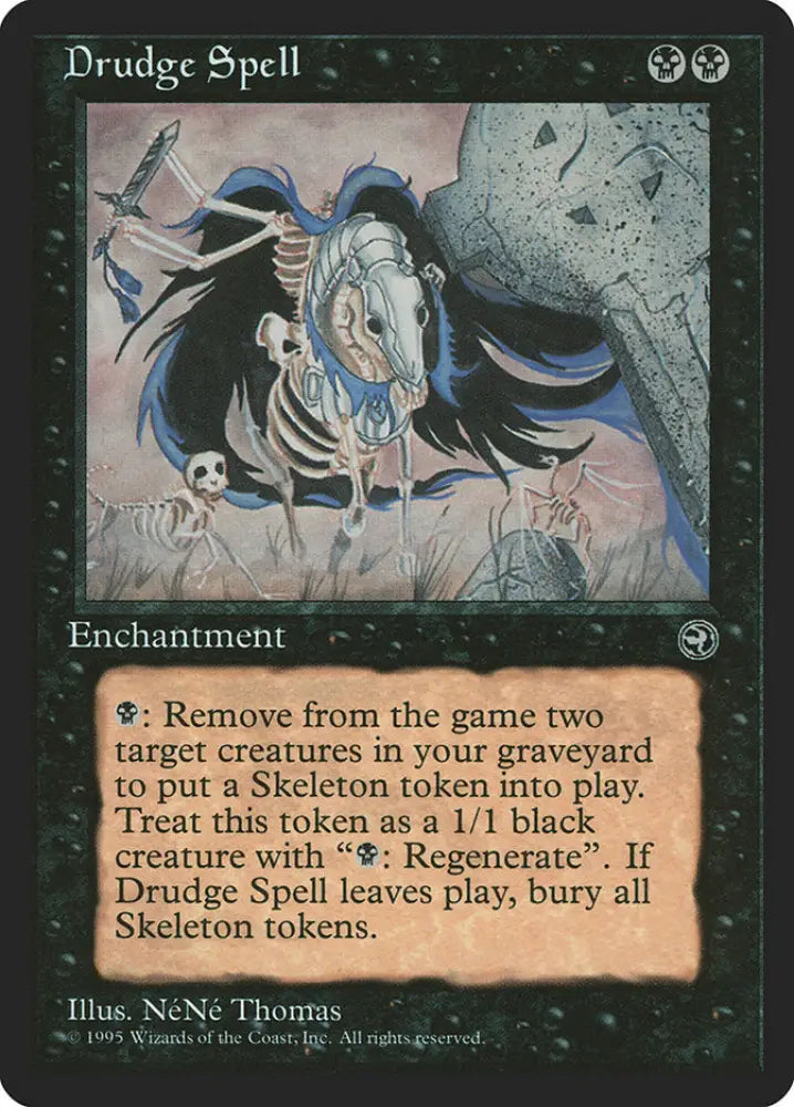 Drudge Spell [Homelands] - MTG Single