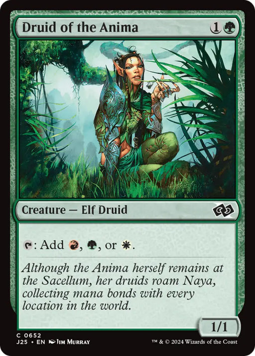 Druid of the Anima [Foundations Jumpstart] - MTG Single