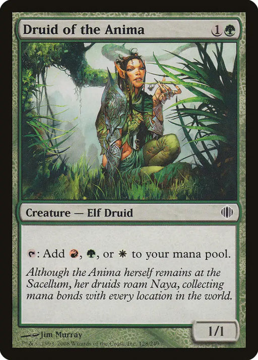 Druid of the Anima [Shards of Alara] - MTG Single