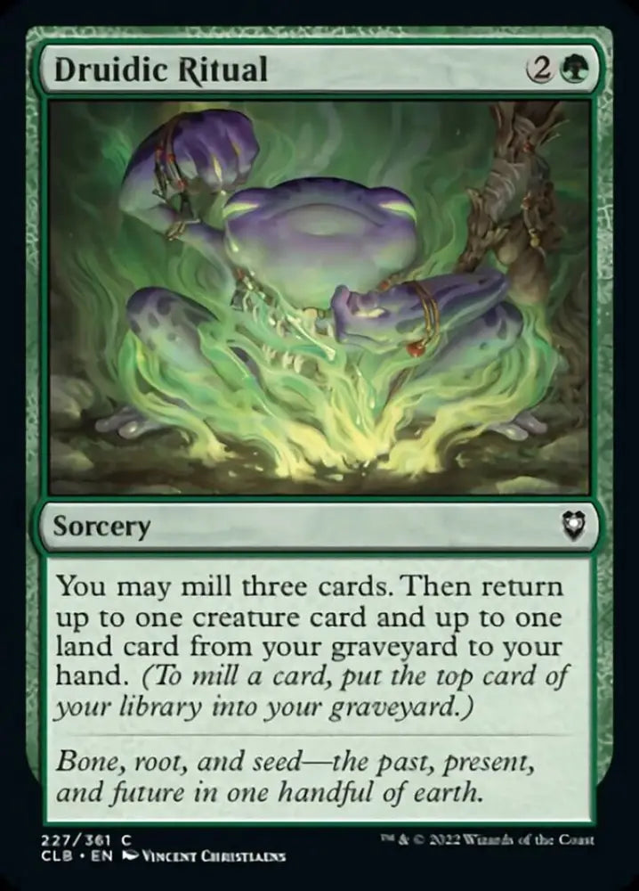 Druidic Ritual [Commander Legends: Battle for Baldur’s Gate] - MTG Single