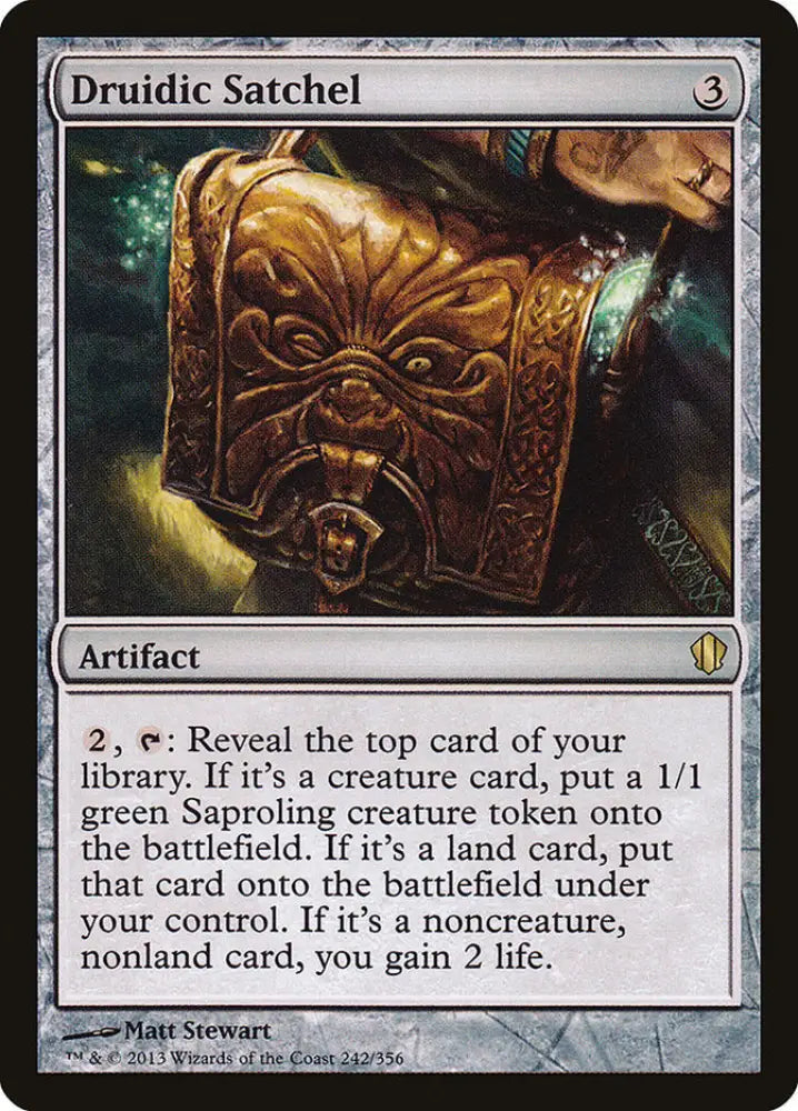 Druidic Satchel [Commander 2013] - MTG Single