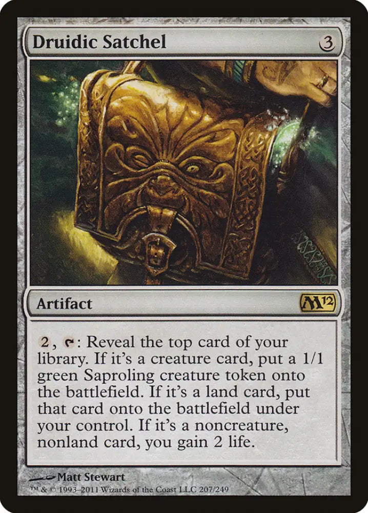 Druidic Satchel [Magic 2012] - MTG Single