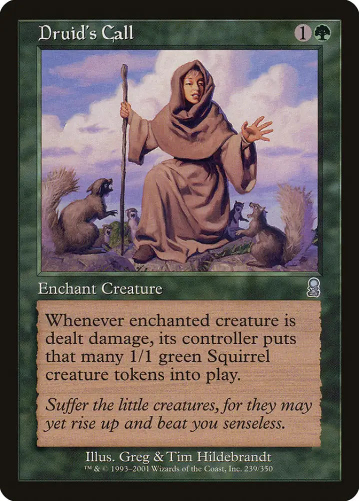 Druid’s Call [Odyssey] - MTG Single