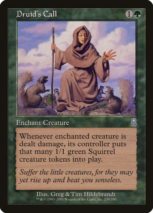 Druid’s Call [Odyssey] - MTG Single