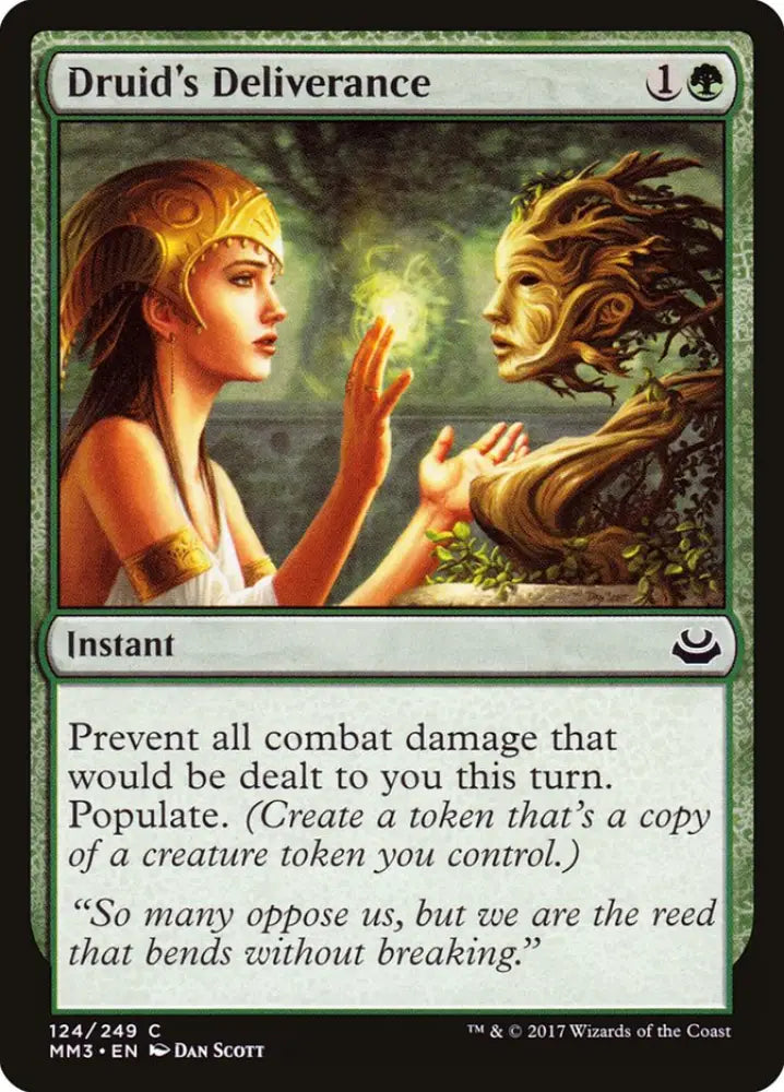 Druid’s Deliverance [Modern Masters 2017] - MTG Single