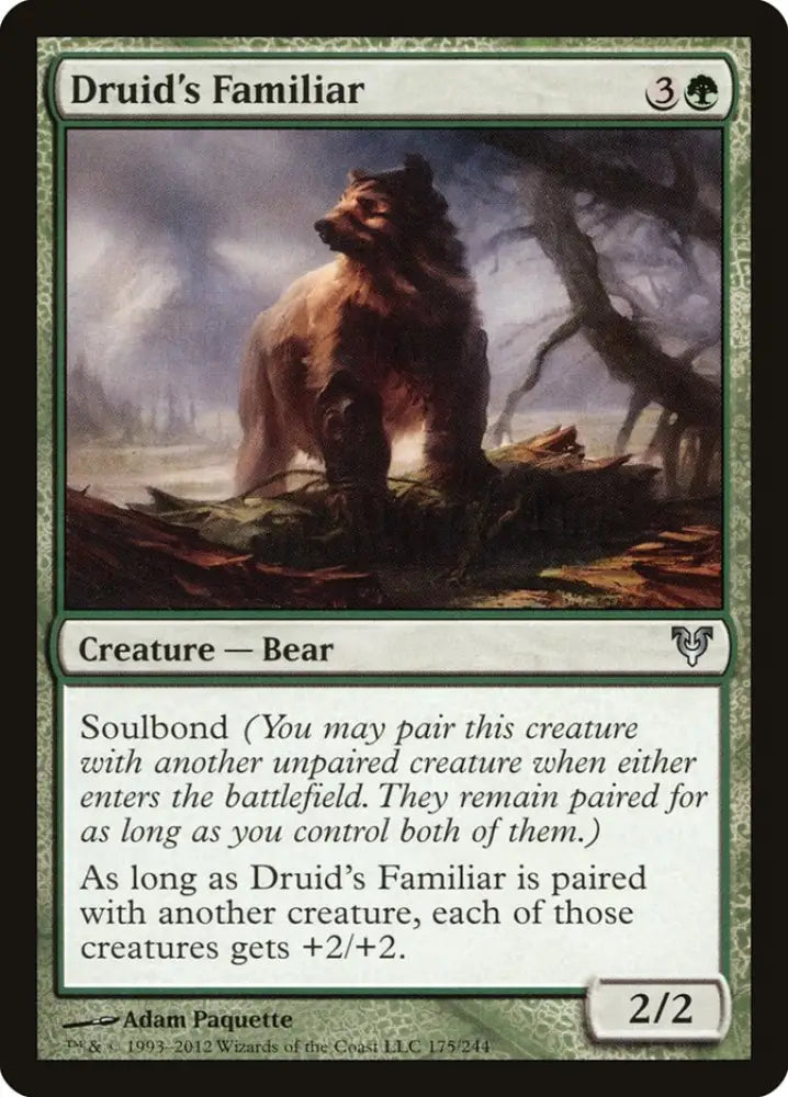 Druid’s Familiar [Avacyn Restored] - MTG Single