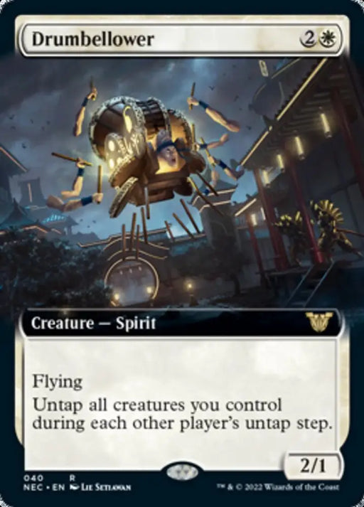 Drumbellower (Extended Art) [Kamigawa: Neon Dynasty Commander] - MTG Single