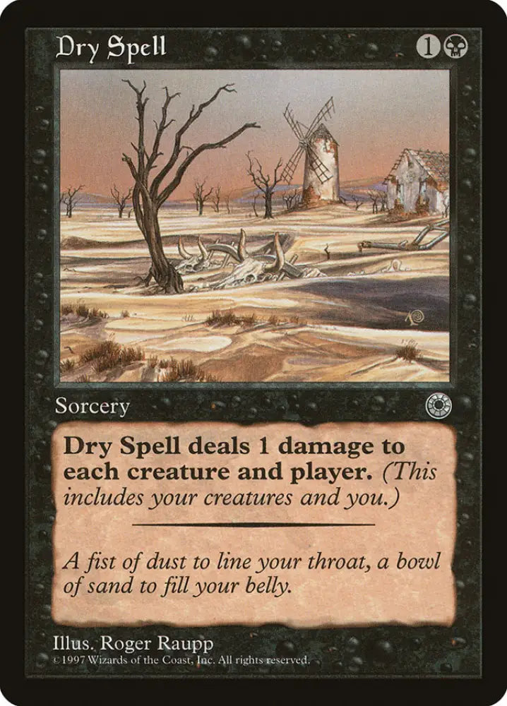 Dry Spell [Portal] - MTG Single