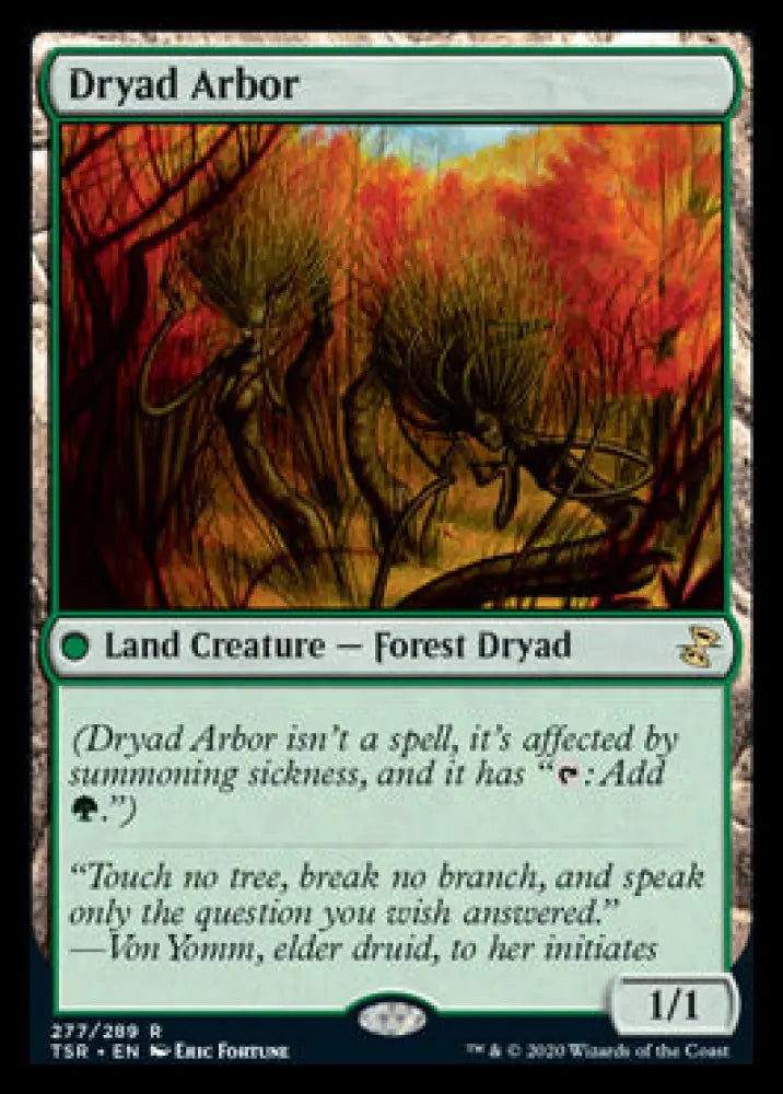 Dryad Arbor [Time Spiral Remastered] - MTG Single