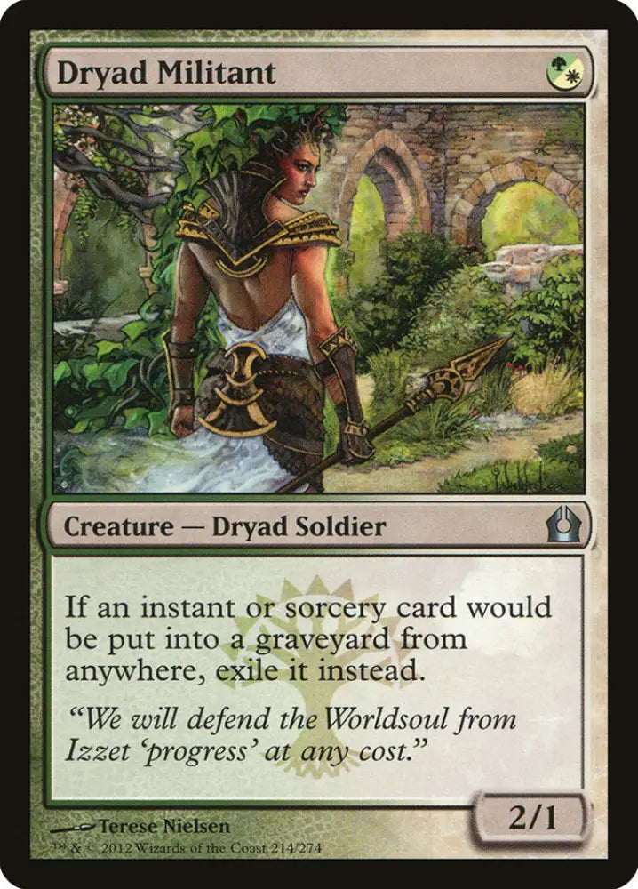 Dryad Militant [Return to Ravnica] - MTG Single