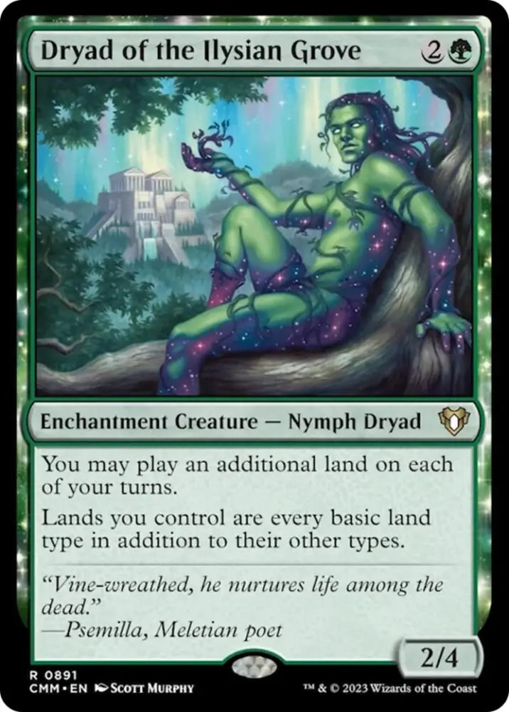 Dryad of the Ilysian Grove [Commander Masters] - MTG Single